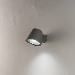 Applique per esterni MALTA in alluminio Antracite e diffusore in vetro 11,5 cm