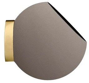 AYTM - Globe Wall Vaso per Piante Ø21xH18 Taupe/Gold AYTM