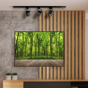 Faretto per sistema a binario MINOR 3xGU10/10W/230V + 1 m rotaia sistema