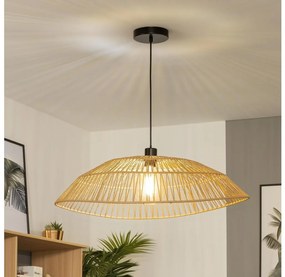 Brilagi - Lampadario LED sospeso con cavo CERIA BOHO 1xE27/40W/230V Ø 70 cm marrone