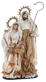 Presepe di Natale Home ESPRIT Bianco Dorato 48 x 28 x 96 cm