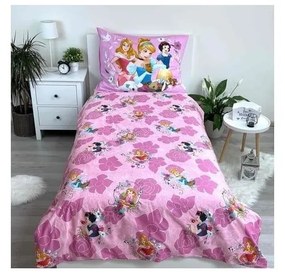 Biancheria da letto per bambini in cotone per letto singolo 140x200 cm Princess - Jerry Fabrics