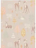 Majvillan Carta da parati Golden Woods - Dusty Lilac