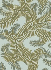 Josephine Munsey Tapete Bombes Fernery - Olive/ Celadon