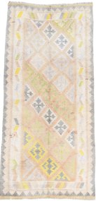 Shiraz Tappeto 250x120 Beige (Iran) Annodato A Mano