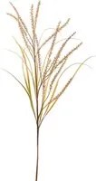 Set 2 Pennisetum Artificiali con 14 Diramazioni Altezza 130 cm Beige