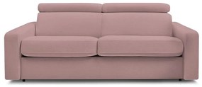 Divano rosa allungabile 195 cm Monaco – Bobochic Paris