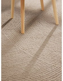 Tappeto beige in lana tessuto a mano 120x180 cm Eleni Light Beige – Hanse Home