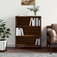 Libreria Rovere Marrone 69,5x32,5x90 cm in Legno Multistratocod mxl 80773