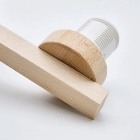 Lampada da parete ELLIE 1xE27/60W/230V bianco