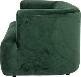 Divano verde con rivestimento in velluto 166 cm Morgan – Bloomingville