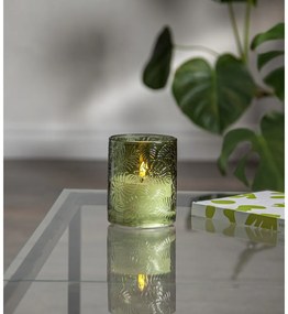 Candela a LED (altezza 12,5 cm) Flamme Leaf - Star Trading