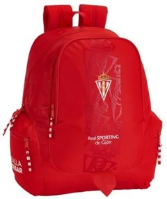 Zaino Scuola Real Sporting de Gijón Rosso