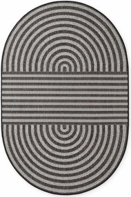 Tappeto da interno/esterno nero/color crema 160x230 cm Haringey Woodfield – Ted Baker