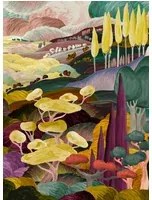 Arte International Carta da parati panoramica Les Songes Toscans - Tuscany