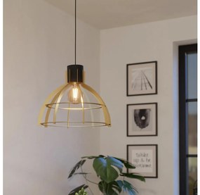 Eglo 43767 - Lampadario a sospensione con filo STILLINGTON 1xE27/40W/230V oro