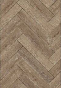 Mexen Windsor campione di pannelli vinilici spina di pesce SPC 6,5 mm, sottostrato IPEX 1,5 mm, 4 V-Fuga, Rovere - F1167-S