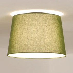 Brilagi - Plafoniera LED a montaggio superficiale CERIA 1xE27/40W/230V Ø 30 cm verde