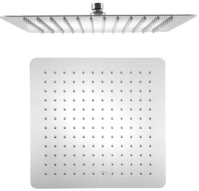 Sapho - Soffione doccia SLIM 30x30 cm lucido acciaio inossidabile