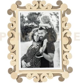 Portafoto koko grande beige,crema