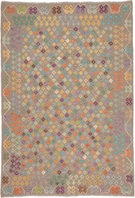 Kilim Tappeto 290 x 200 (Afghanistan) Annodato A Mano