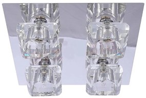 Azzardo AZ0492 - Plafoniera RUBIC 4xG9/40W/230V