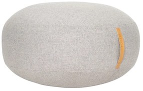 Pouf grigio chiaro Turenio, ø 70 cm Mochi - Hübsch