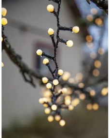 Eglo - Catena di Natale LED da esterno BERRY MINI 300xLED/8 funzioni 11m IP44 bianco caldo