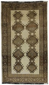 Gashghai Tappeto 130 x 260 Beige (Iran) Annodato A Mano