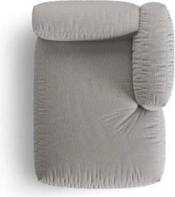 Modulo divano grigio chiaro (angolo destro) Martina - Micadoni Home