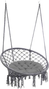 GREDY - sedia sospesa rotonda cm tondo 80/60x120 h