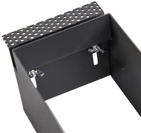 Faretto da incasso Smart nero senza bordi 2 luci incl. 2 Wifi GU10 70mm - Oneon