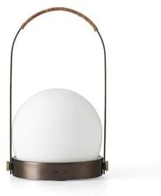 Audo Copenhagen - Carrie Portable Lampada da Tavolo Ottone Bronzato Audo Copenhagen