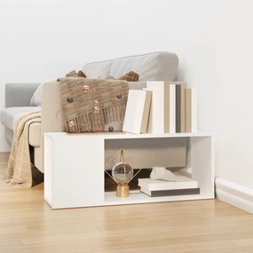 Mobile Porta Tv Bianco 80x24x32 Cm İn Legno Multistrato /