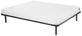 Set 140 x 190 cm telaio a doghe + materasso schiuma sp. 15 cm - DANAE II di YSMÉE