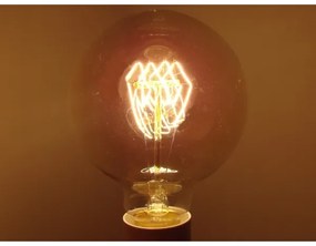 Lampadina decorativa dimmerabile per uso intensivo SELEBY G95 E27/60W/230V 2200K