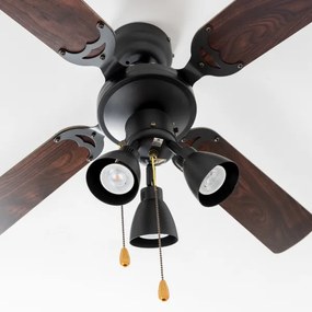 ZEVENTI - Ventilatore da soffitto ZURRIOLA 3xGU10/50W/230V