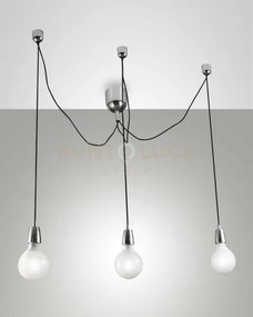 Blog  sospensione cromo 3 luci 3473-47-138