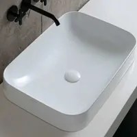 Lavabo da appoggio / semincasso Ceramica Azzurra Elegance 60X40