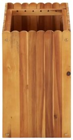 Letto Rialzato da Giardino 50x30x50 cm in Massello di Acacia