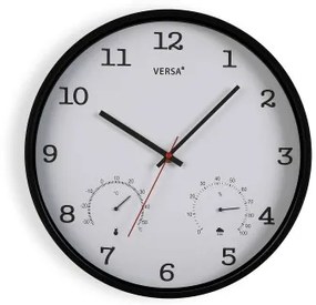 Orologio da Parete Versa Bianco Plastica 4,3 x 35,5 x 35,5 cm