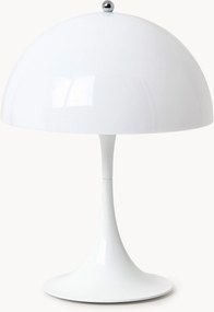 Lampada da tavolo portatile a LED con luce regolabile Panthella 250, Design Verner Panton