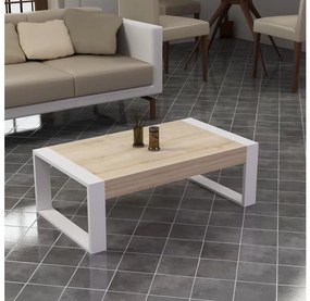 Tavolino RETRO 40x90 cm bianco/beige