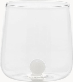 Bicchieri acqua fatti a mano in vetro borosilicato Bilia 6 pz