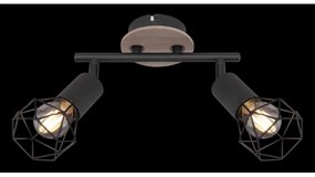 Globo 54802S-2H - Faretto XARA 2xE14/40W/230V