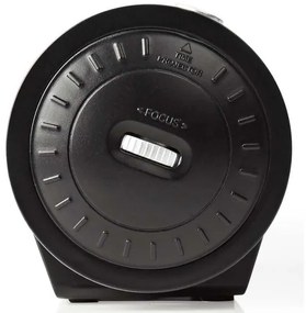 Nedis CLAR005BK - Radiosveglia con display LED e proiettore 230V