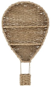 Libreria da parete per bambini in seagrass di colore naturale 59x105 cm Ditter - Bloomingville Mini