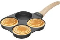 Padella 4 pancake 9 cm grigio