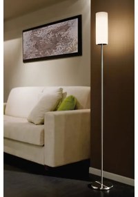 EGLO 85982 - Lampada da terra TROY 3 1xE27/40W bianco