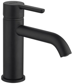 Miscelatore lavabo Jacuzzi   rubinetteria Sunset nero per piletta click clack